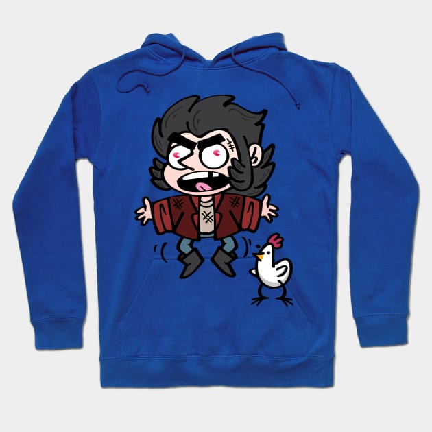 Creep and Chicken Hoodie by Get A Klu Comics